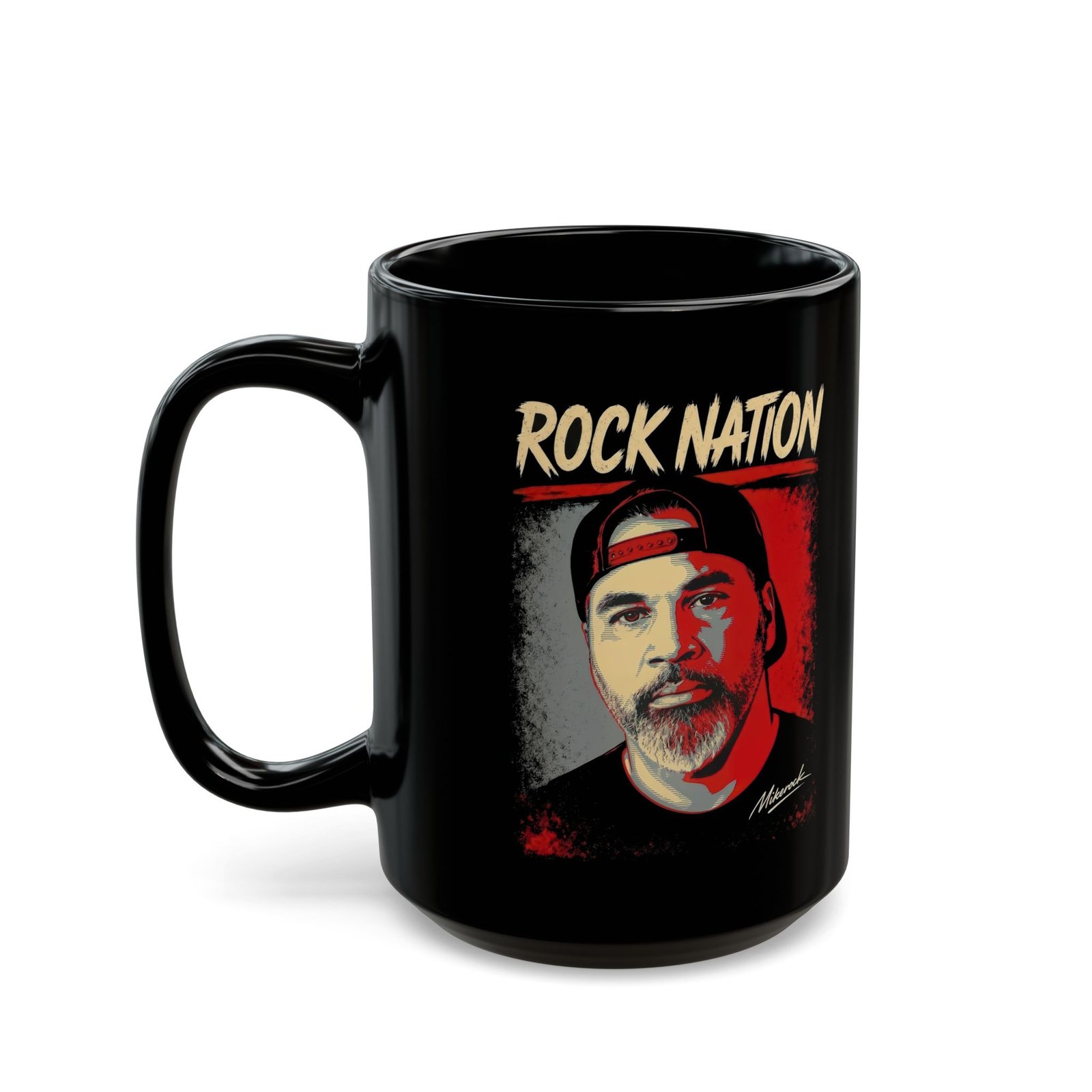 Rock Nation Black Mug - Image 6