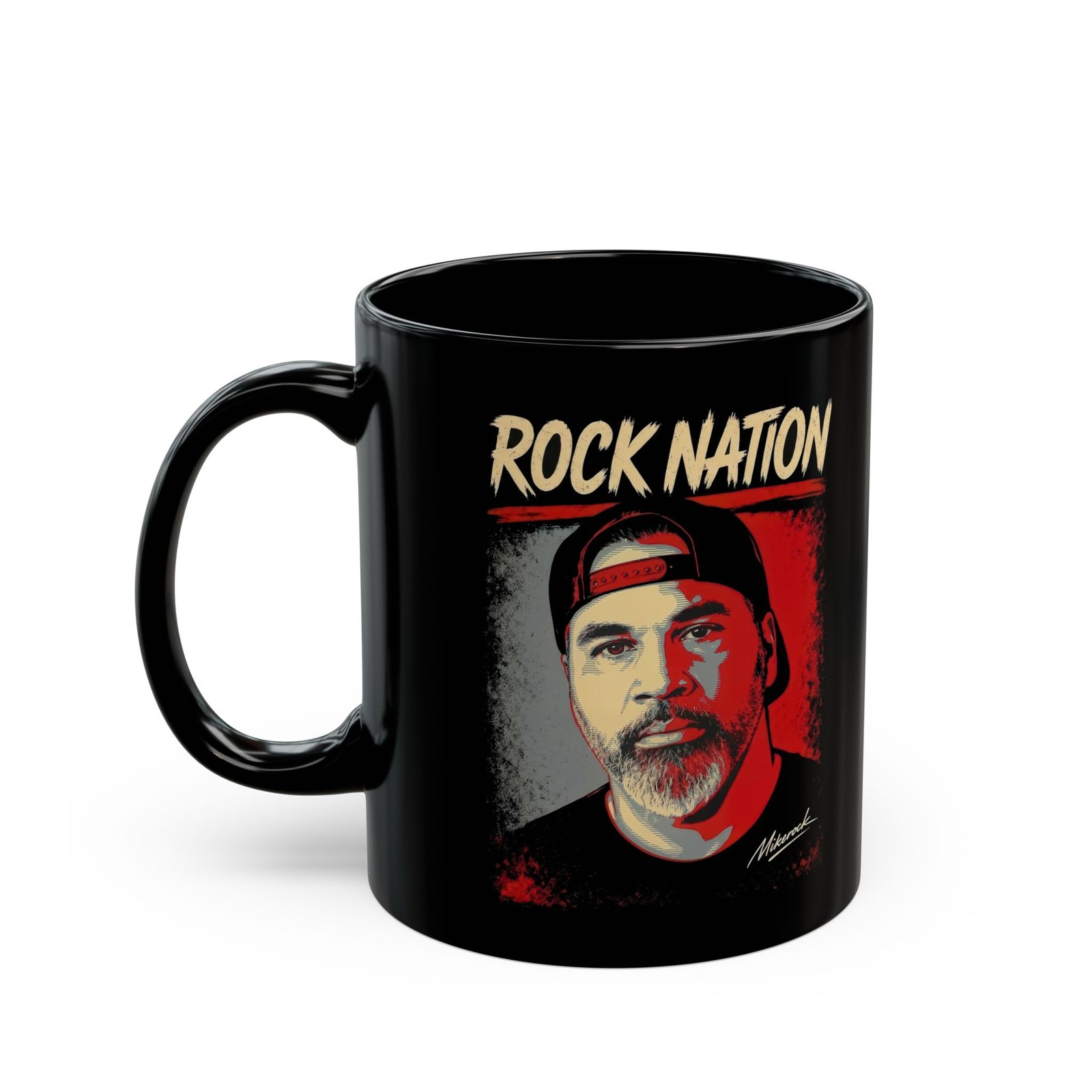 Rock Nation Black Mug - Image 2