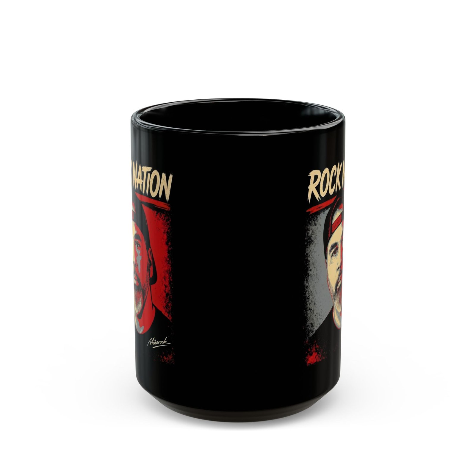 Rock Nation Black Mug - Image 4
