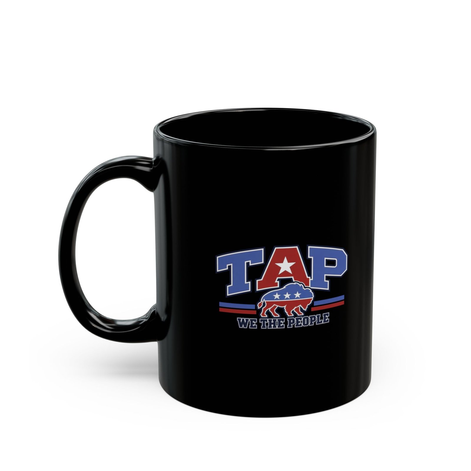 TAP Bison Black Mug - Image 2