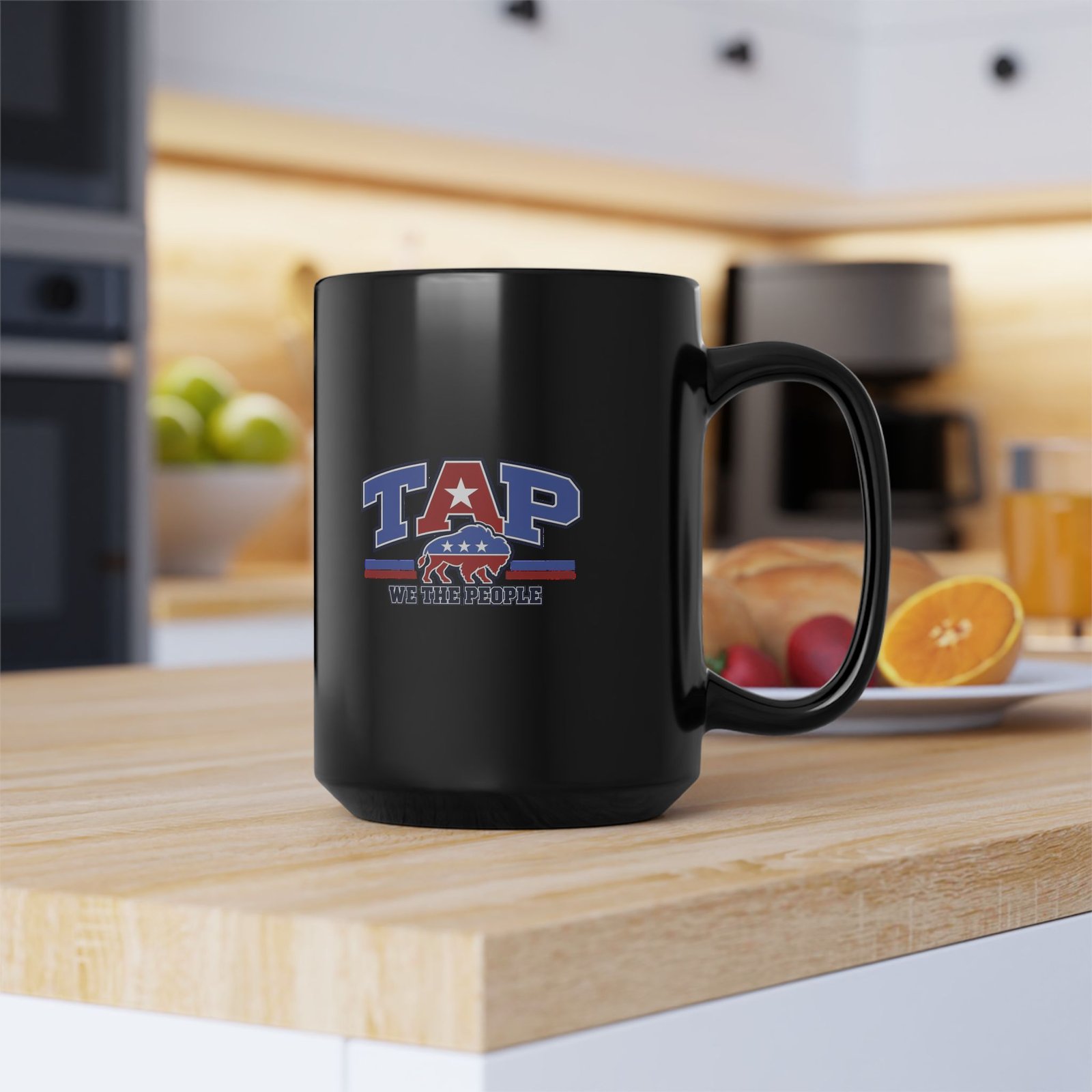 TAP Bison Black Mug - Image 6