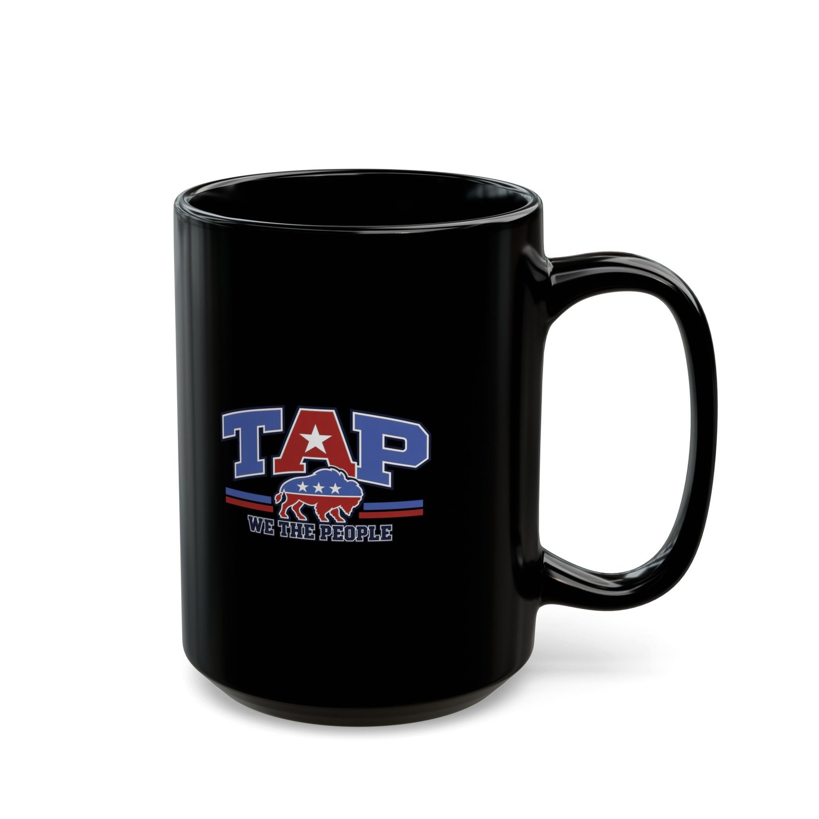 TAP Bison Black Mug - Image 4
